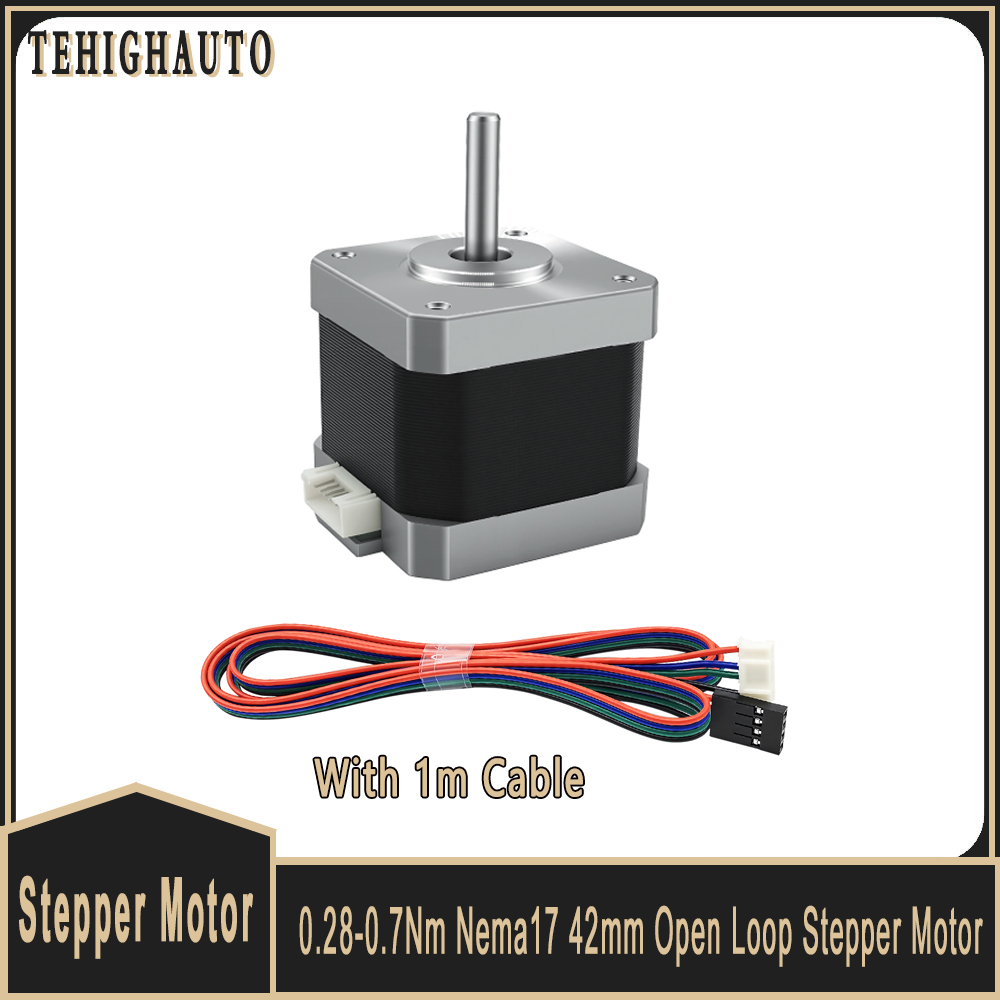 3D Printer Cable Chain - Motor paso a paso Nema 17