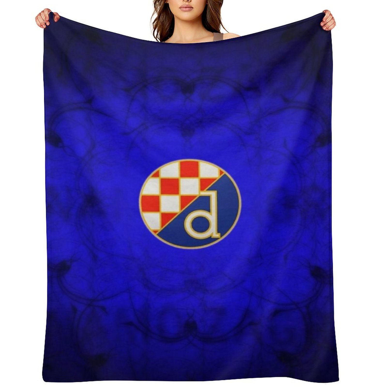 3D Printing Zagreb - GNK Dinamo Zagreb manta decorativa sofá