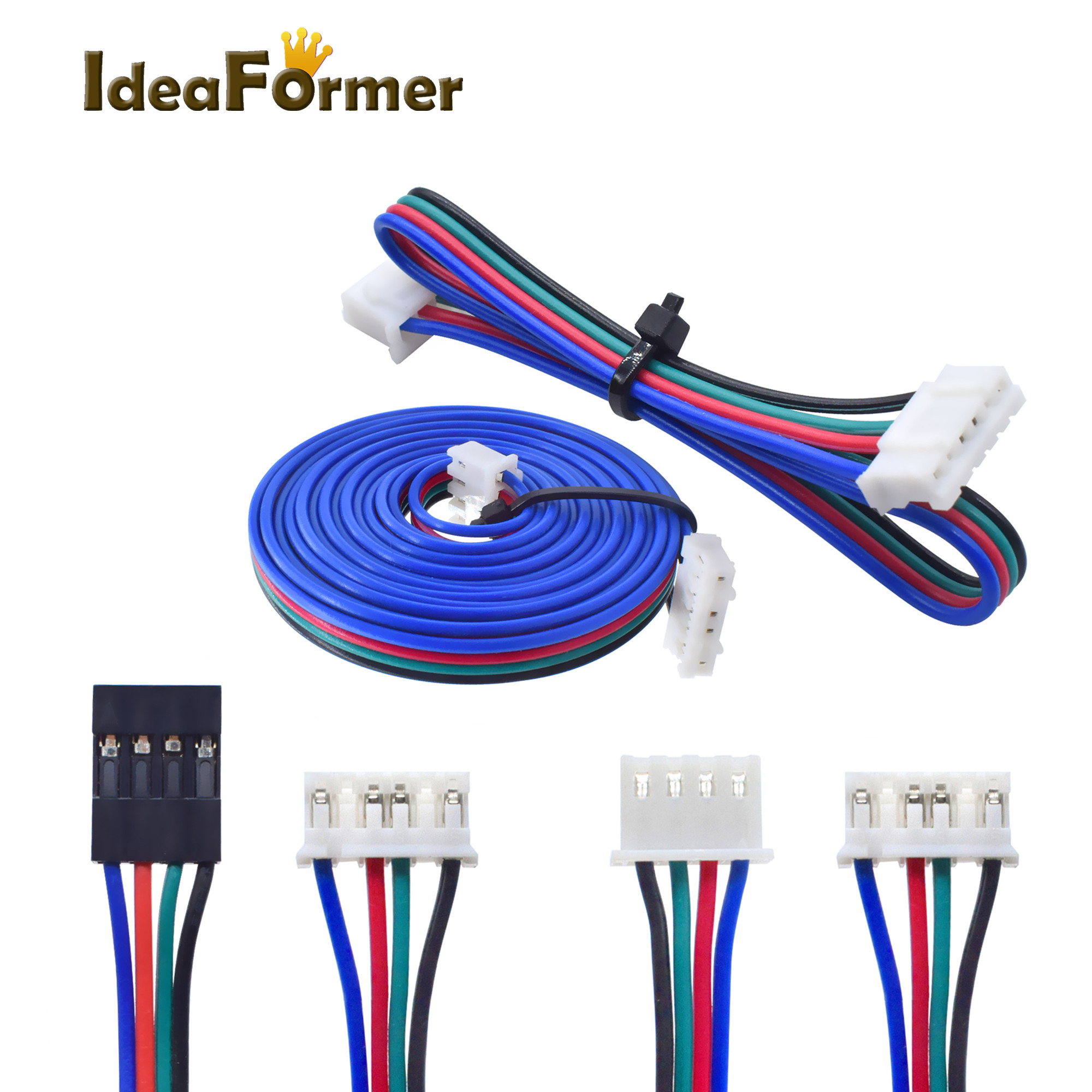 3D Printer Cable Chain - Cables para Motor Paso a Paso
