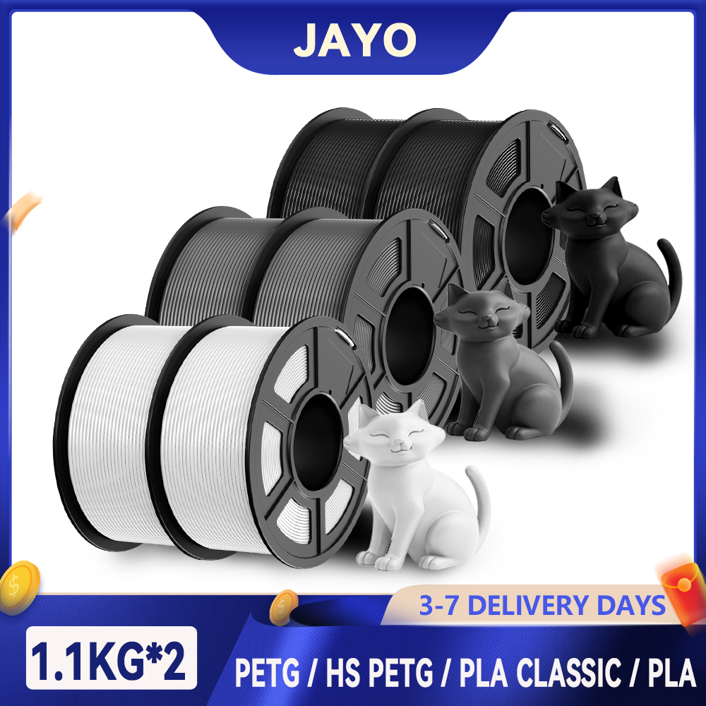 Pla Filament 1.75Mm - JAYO 3D PETG/PETG mate de alta
