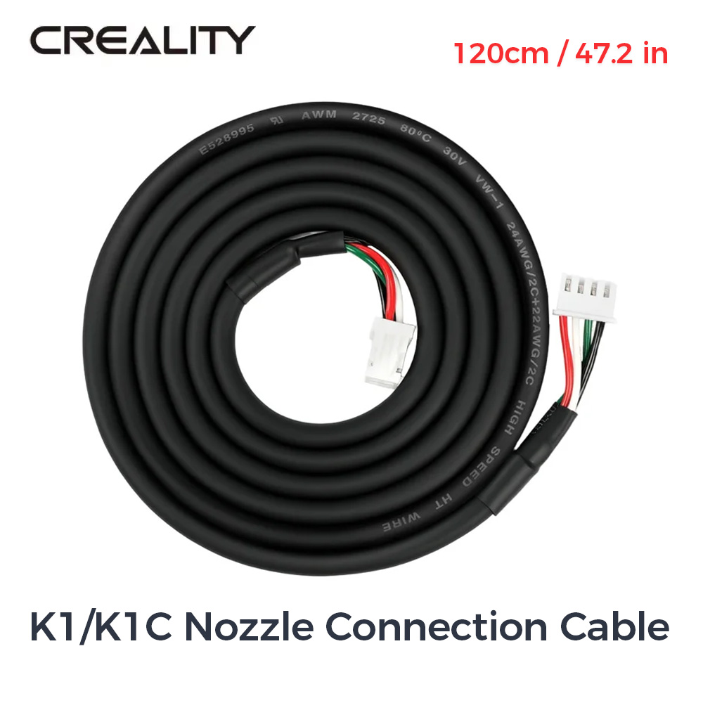 3D Printer Cable Chain - Cable de Conexión de Boquilla Creality