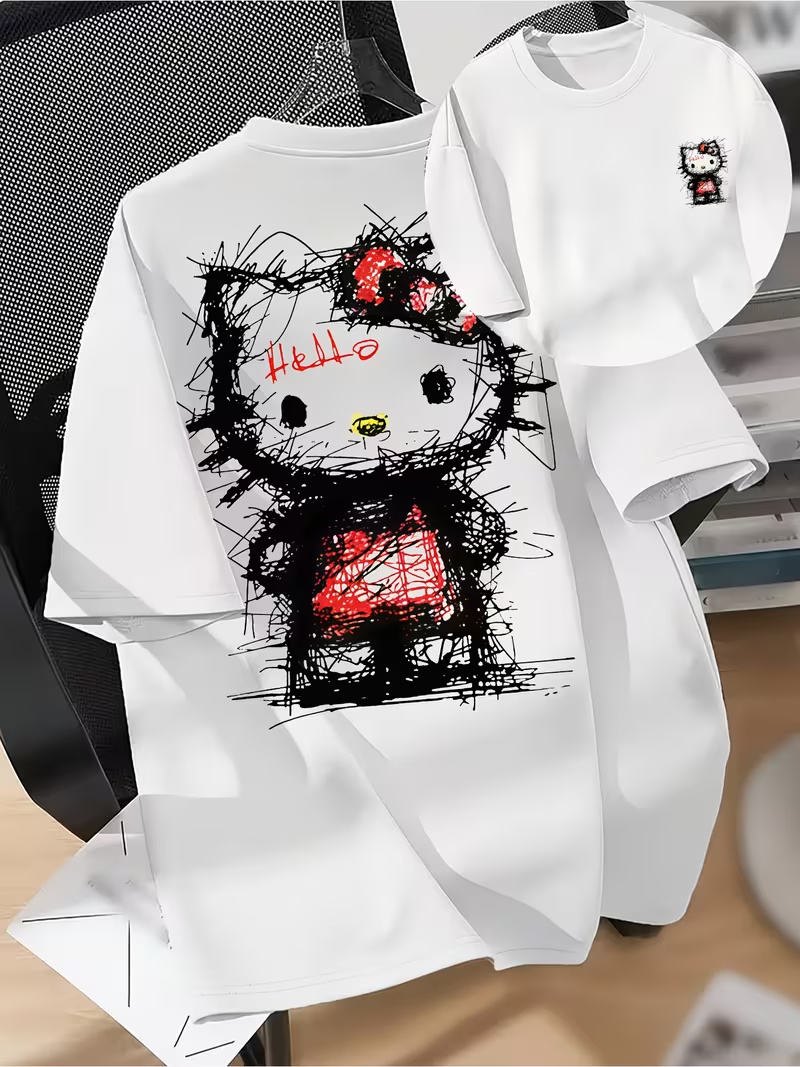 3D Printing Enthusiast - Camiseta Oversize con Estampado 3D de