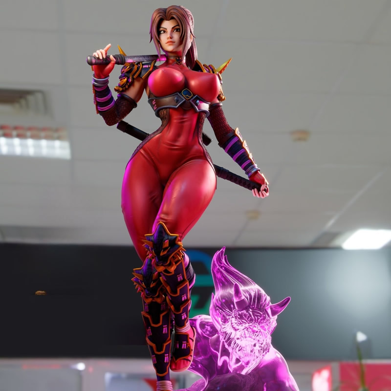 3D Printing Character - Personaje del juego de 2 estilos