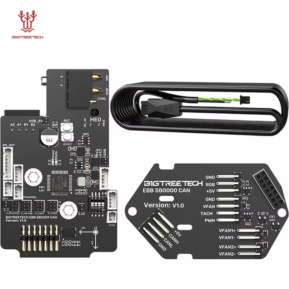 3D Printer Cable Chain - Placa BIGTREETECH EBB SB2209 CAN/USB para
