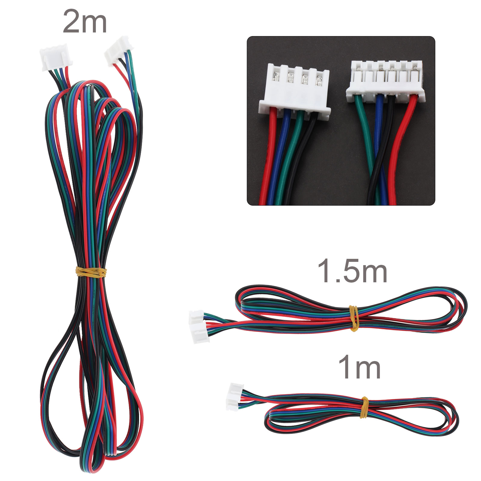 3D Printer Cable Chain - 1 pieza 1m/1,5 m XH2.54 4