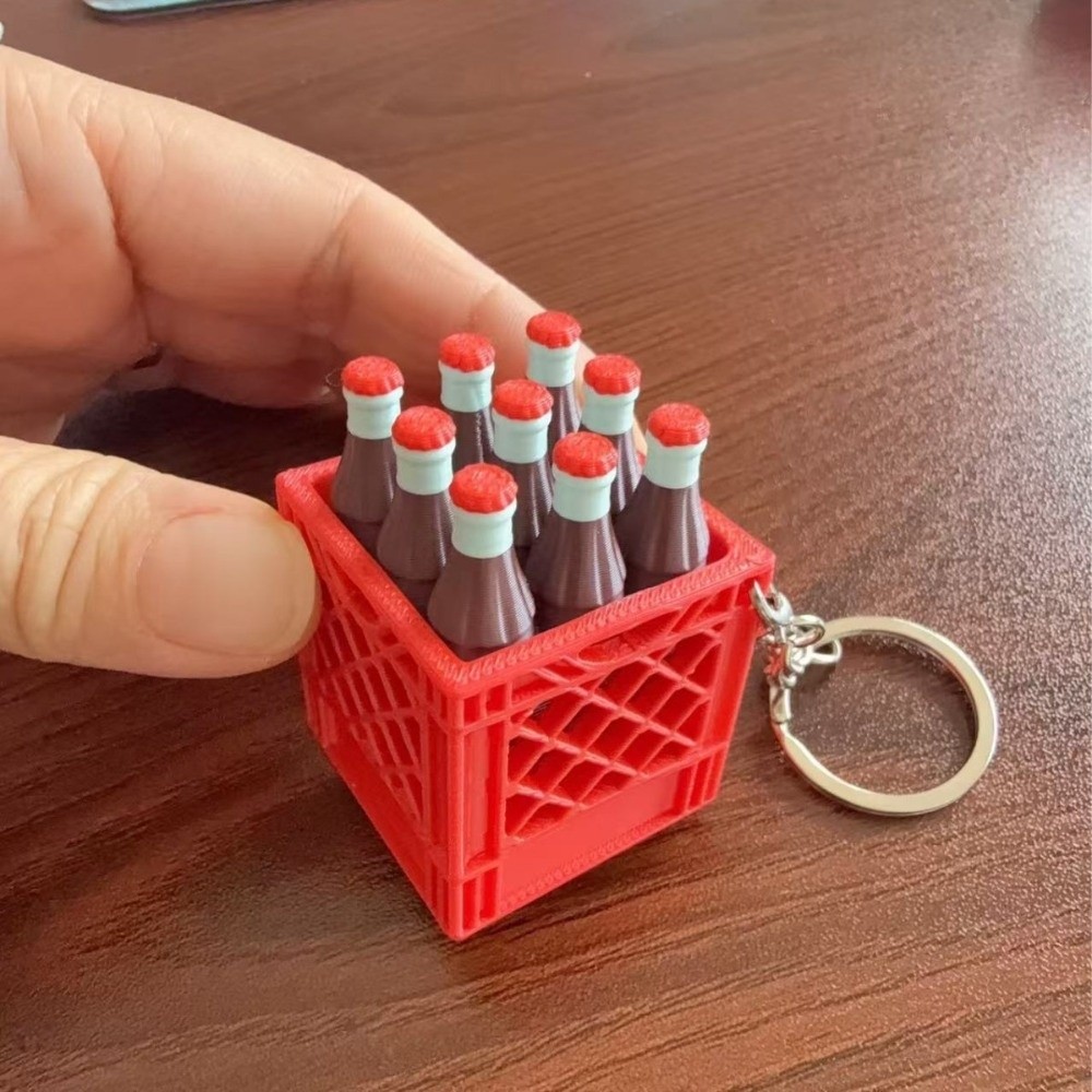 3D Printing Aluminium - Llavero de plástico divertido con diseño