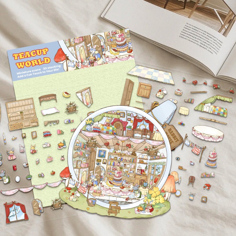 Pegatinas 3D en Miniatura de C - 3D Printing House reseña y precio