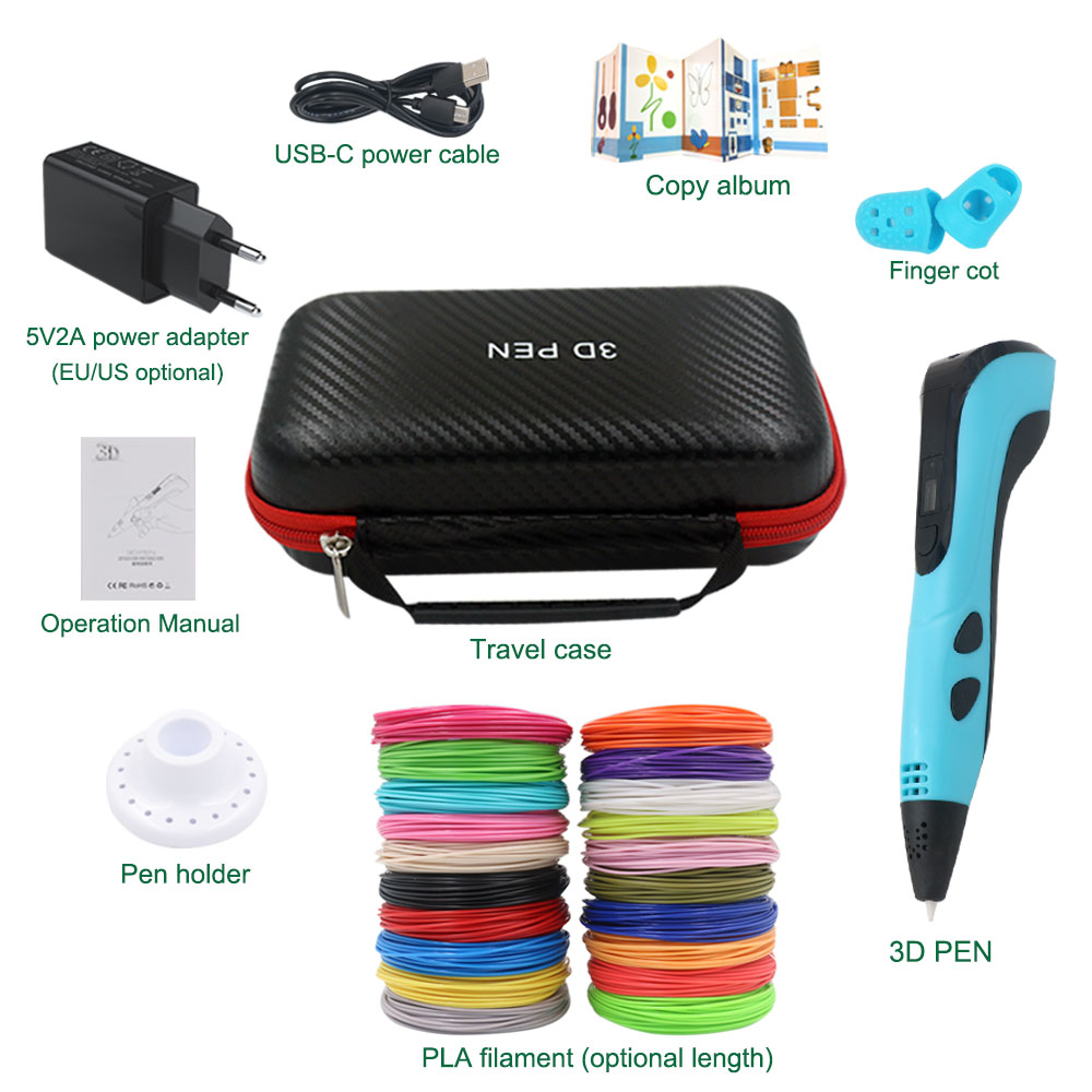 Juego de bolígrafos 3D 2026 pa - Enclosure 3D Printing reseña y precio