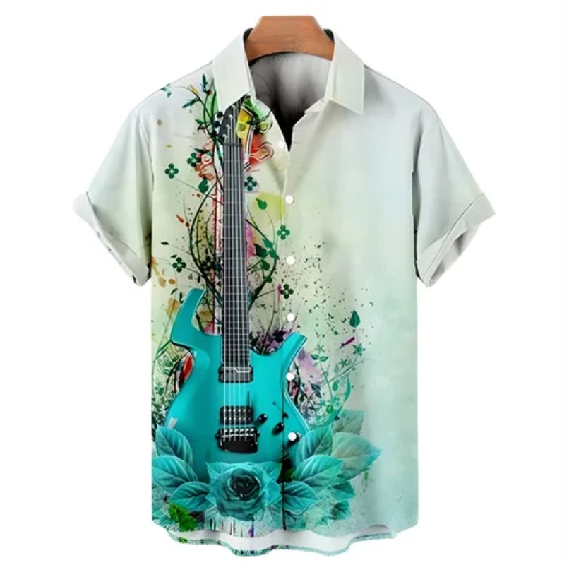Camiseta de Secado Rápido para - 3D Printing Guitar reseña y precio