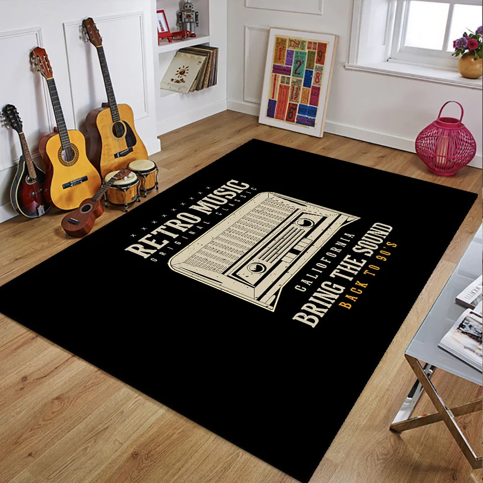 Alfombras de música Retro para - 3D Printing Guitar reseña y precio