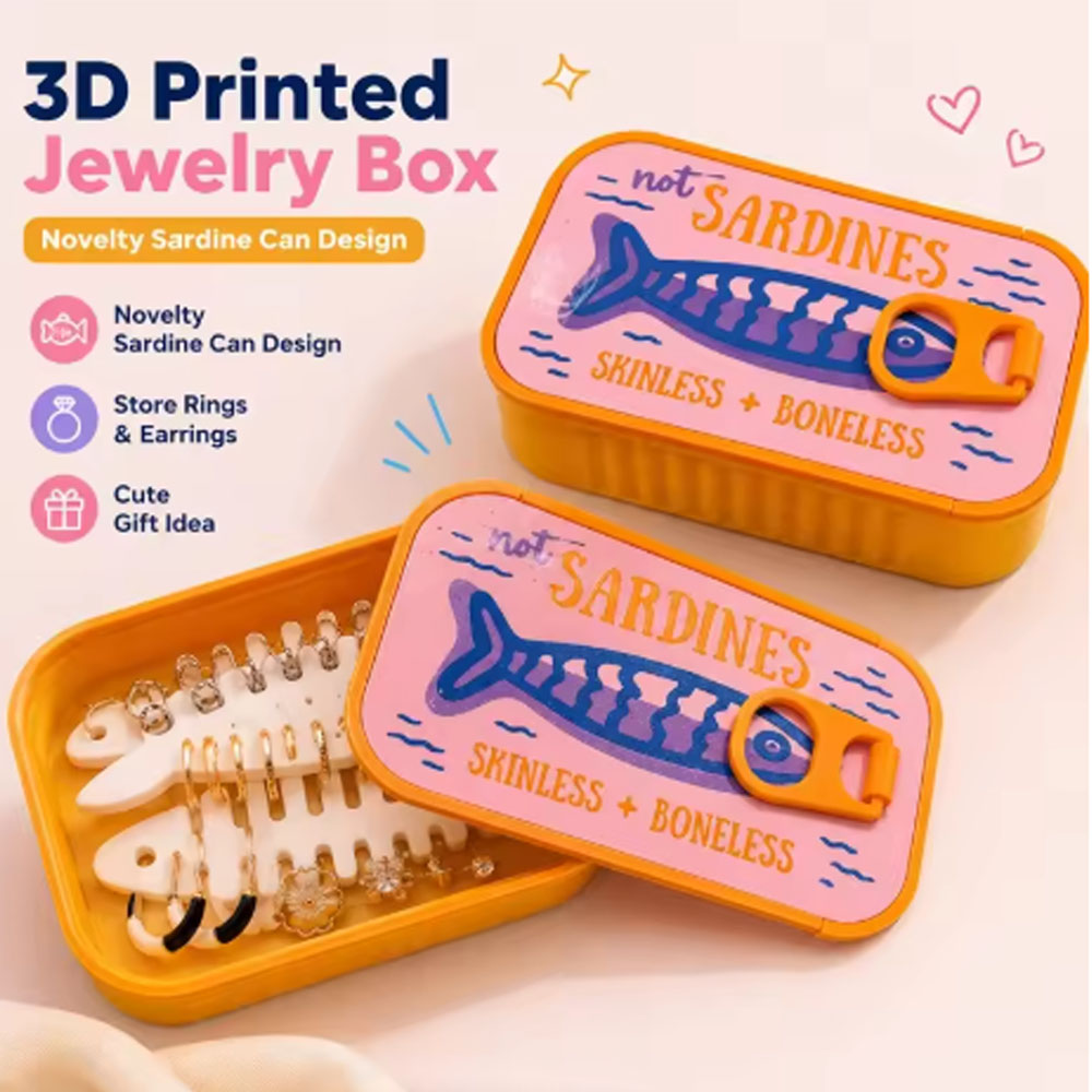 Caja de joyería con forma de l - Enclosure 3D Printing reseña y precio