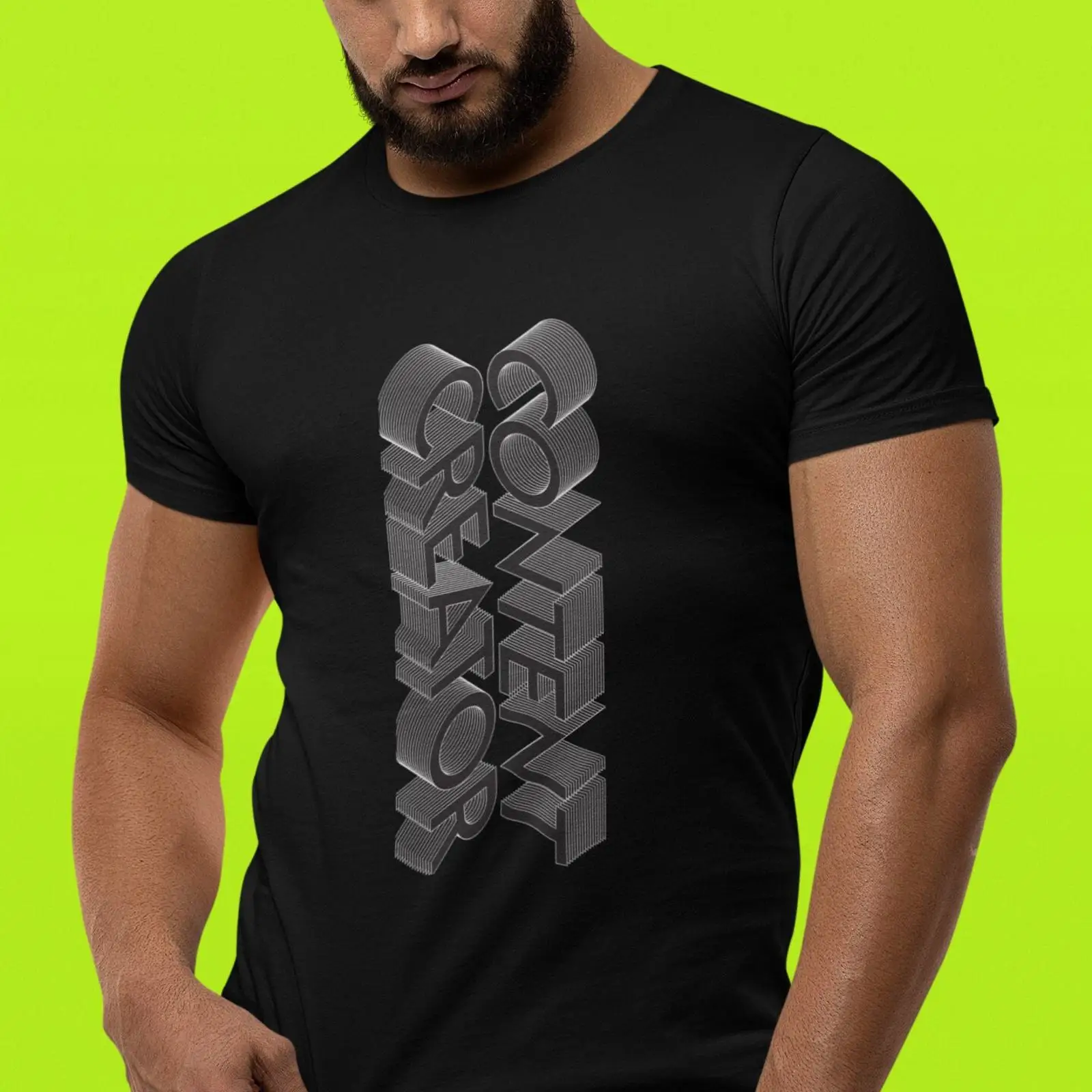 Camiseta con Tipografía 3D par - 3D Printing Youtube Videos reseña y precio