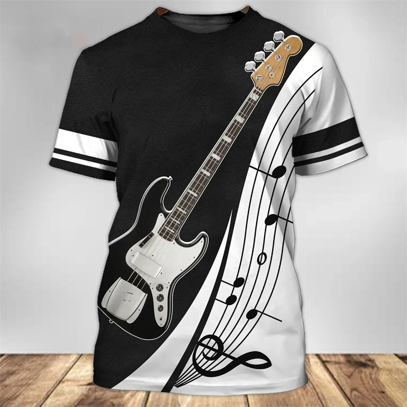 Camiseta con estampado de guit - 3D Printing Guitar reseña y precio
