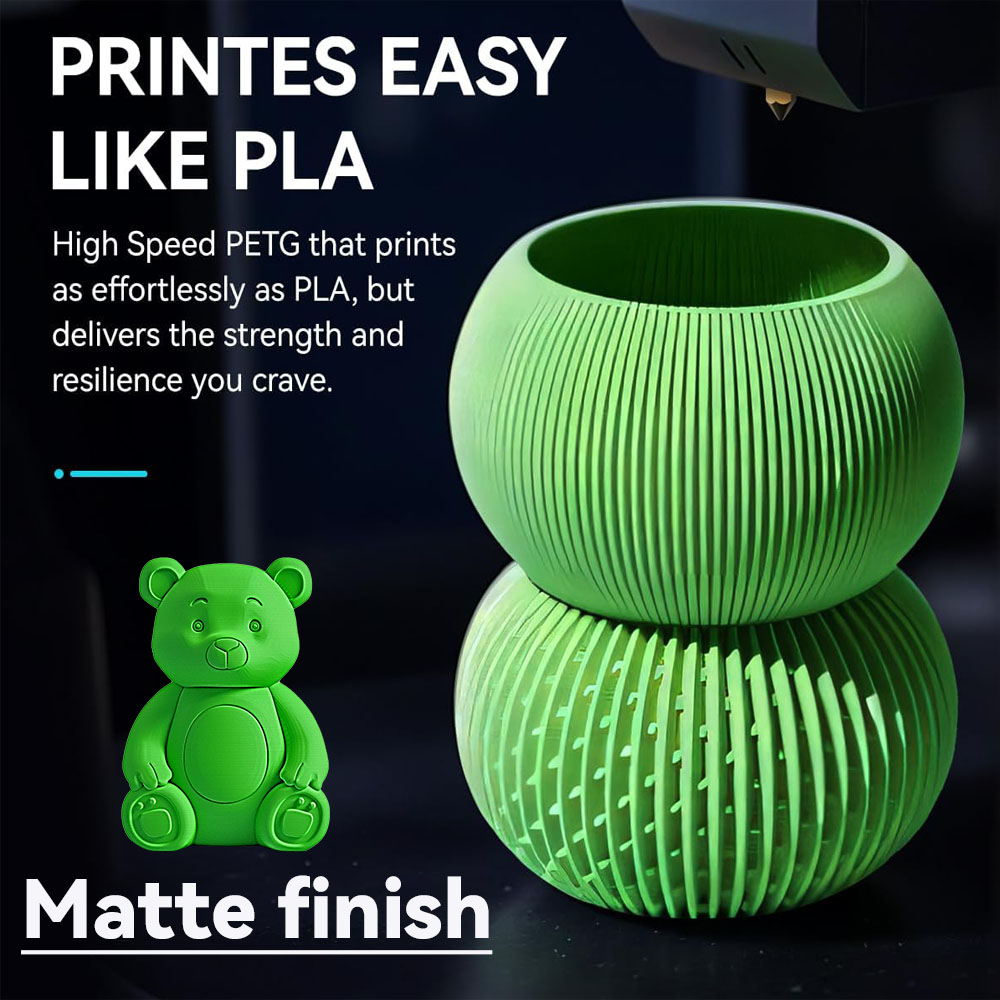 Filamento 3D PETG mate de alta - Pla Filament 1.75Mm reseña y precio
