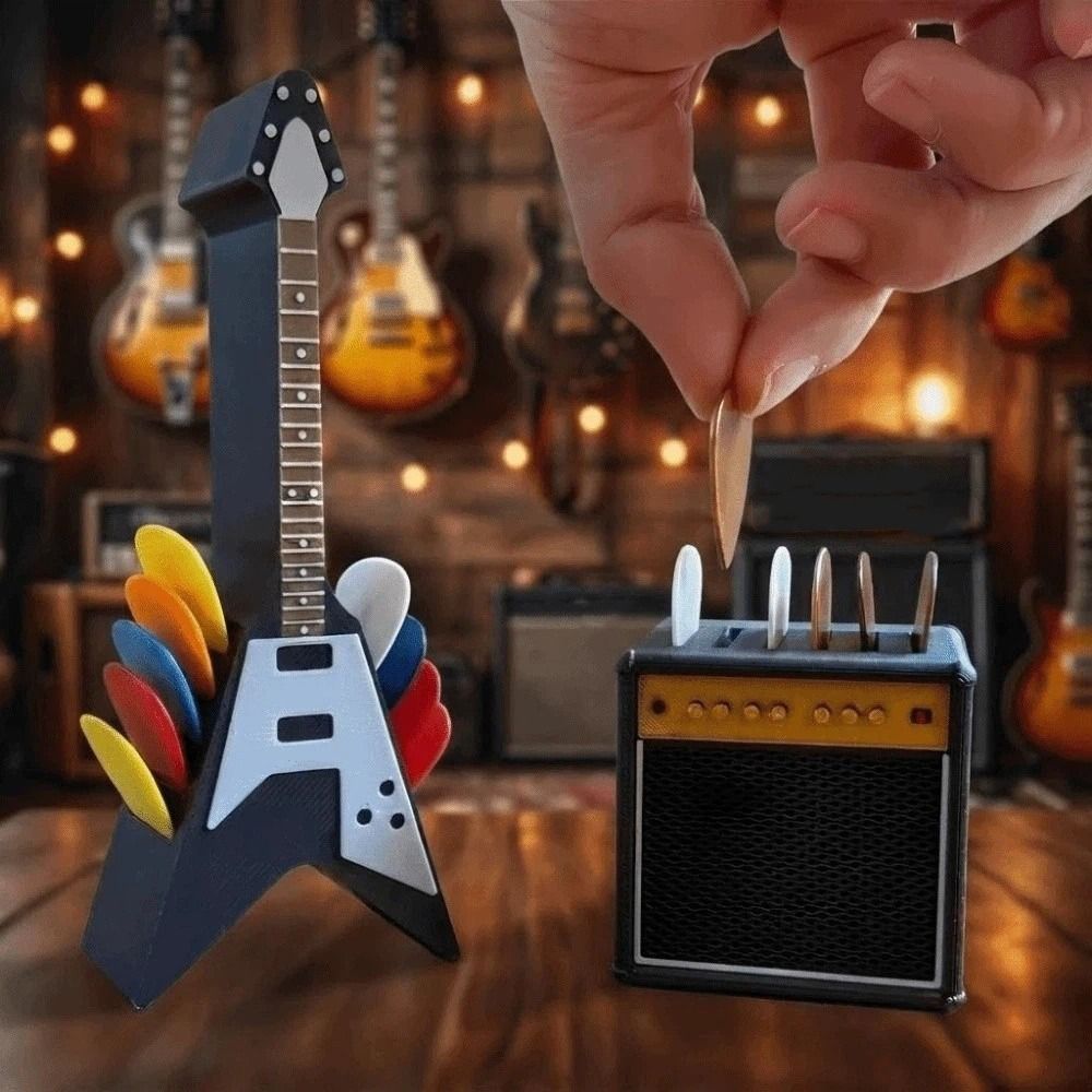Soporte para Púas de Guitarra  - 3D Printing Guitar reseña y precio