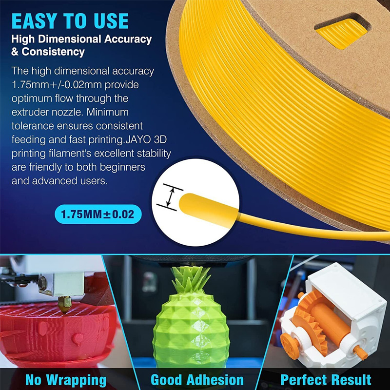 Filamento de impresora 3D JAYO - Pla Filament 1.75Mm reseña y precio