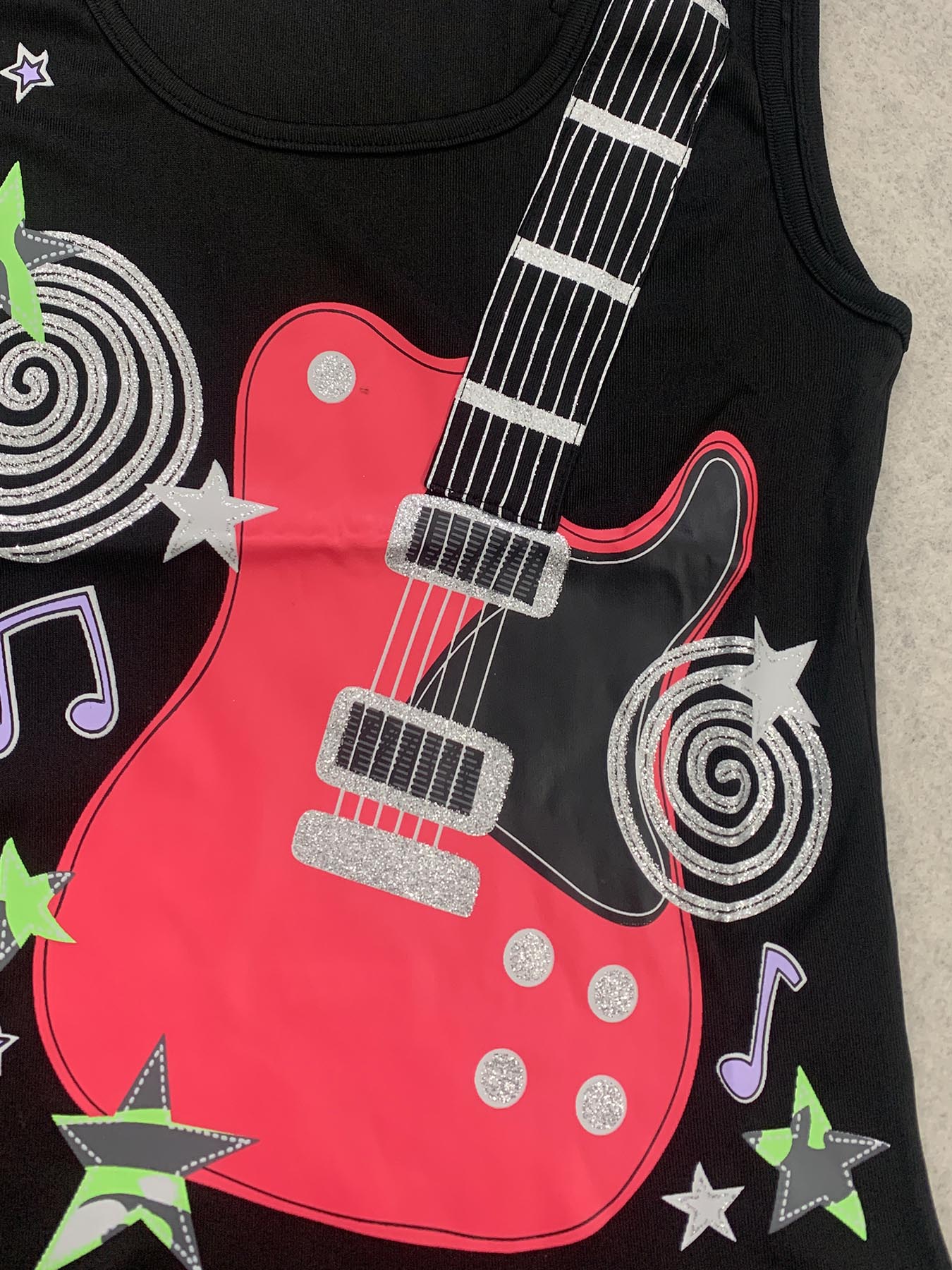 Camiseta sin mangas estilo gót - 3D Printing Guitar reseña y precio