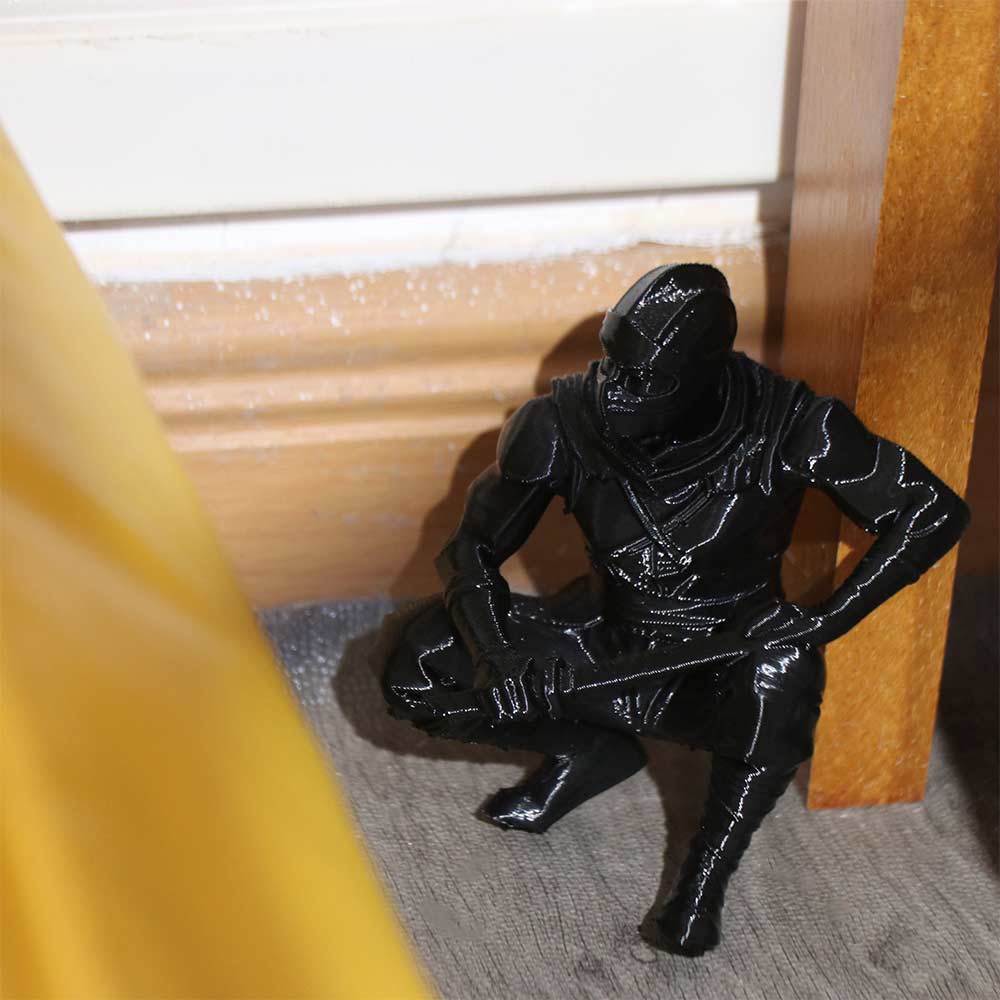 Divertido Adorno de Guerrero N - 3D Printing Desk reseña y precio