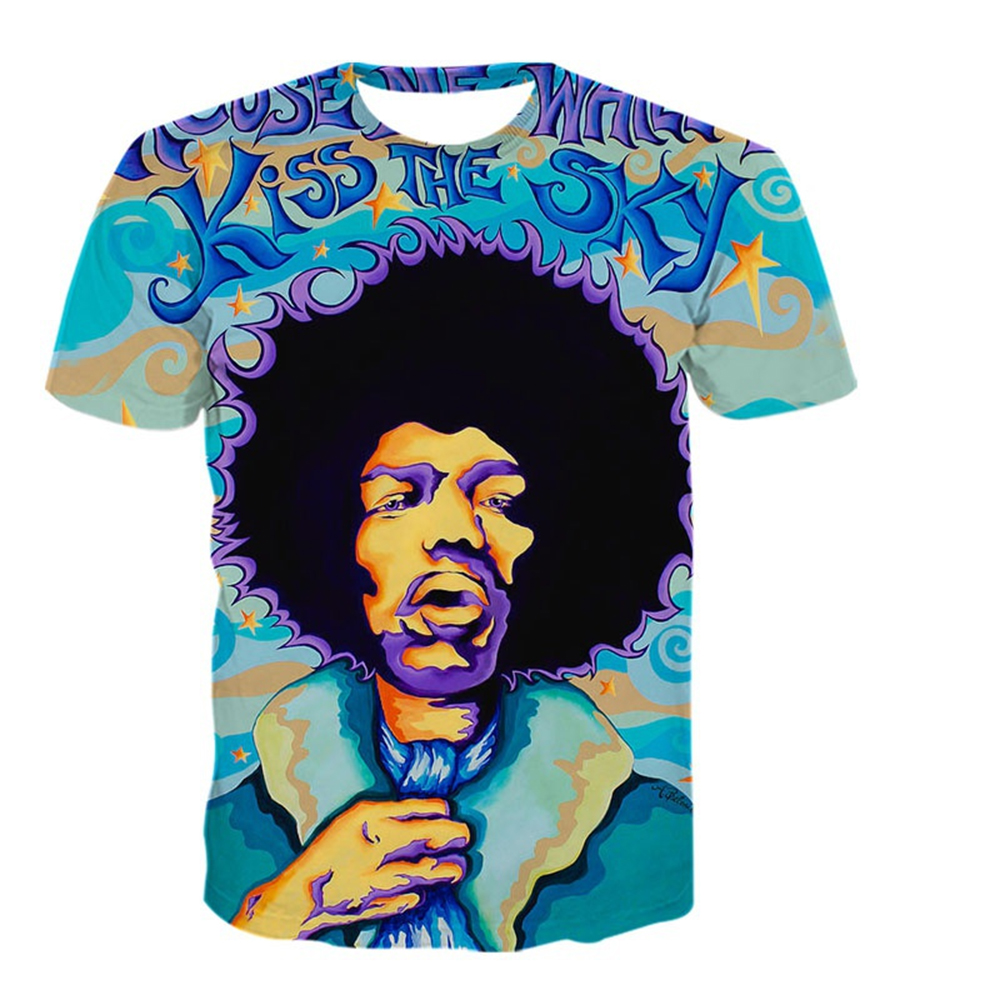 Camiseta con estampado 3D de c - 3D Printing Guitar reseña y precio