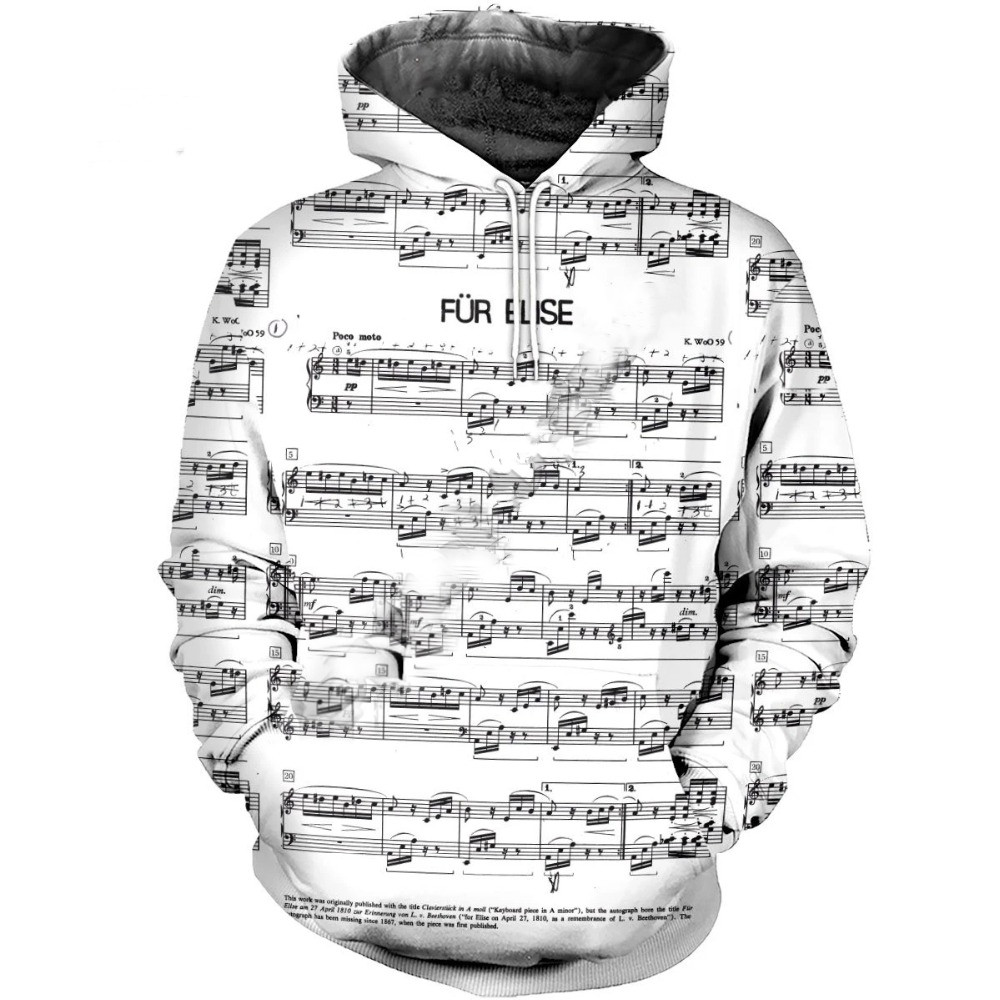 Sudadera con Capucha Divertida - 3D Printing Guitar reseña y precio
