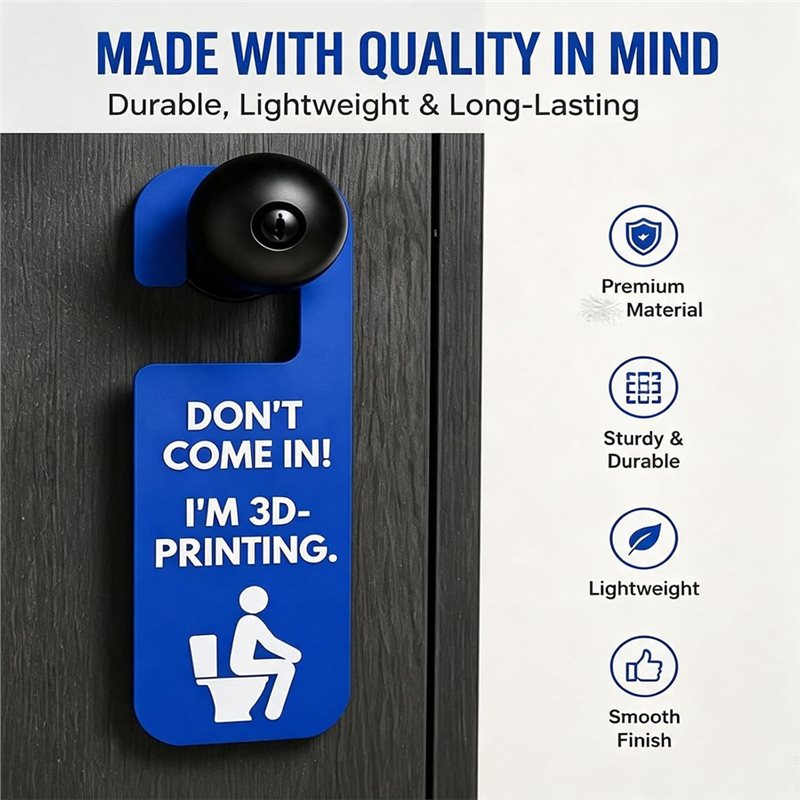 ABRU - Divertido Letrero Colga - 3D Printing Enthusiast reseña y precio