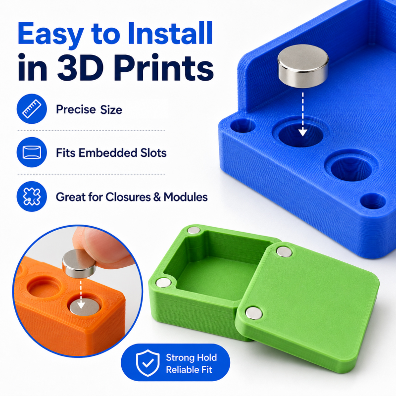 Kit de 200 Imanes para Impresi - Enclosure 3D Printing reseña y precio