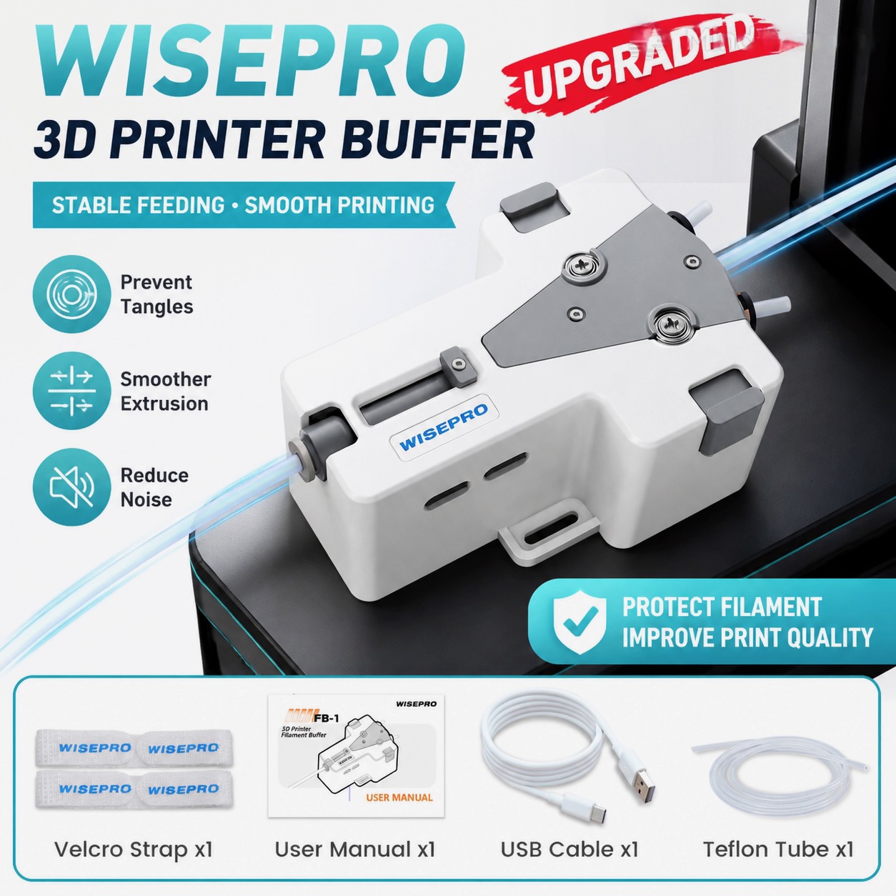 Filamento para Impresora 3D WI - Pla Filament 1.75Mm reseña y precio