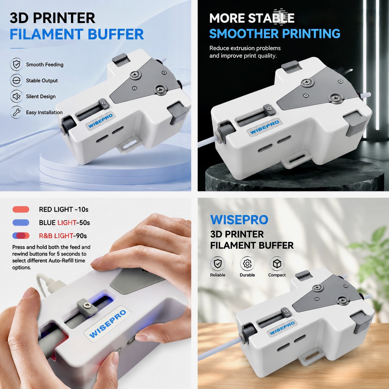 Filamento para Impresora 3D WI - Pla Filament 1.75Mm reseña y precio