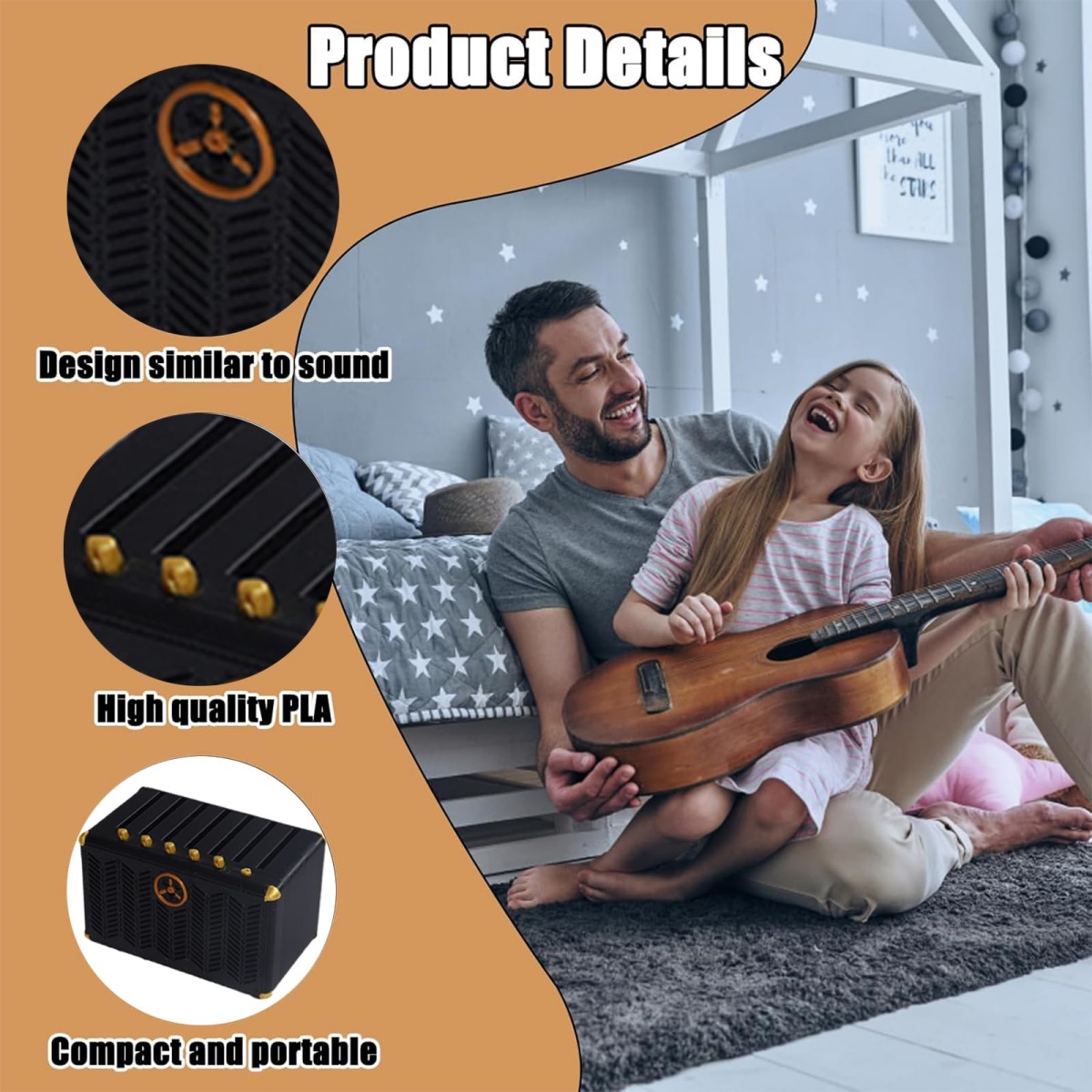 Soporte para púas de guitarra, - 3D Printing Guitar reseña y precio