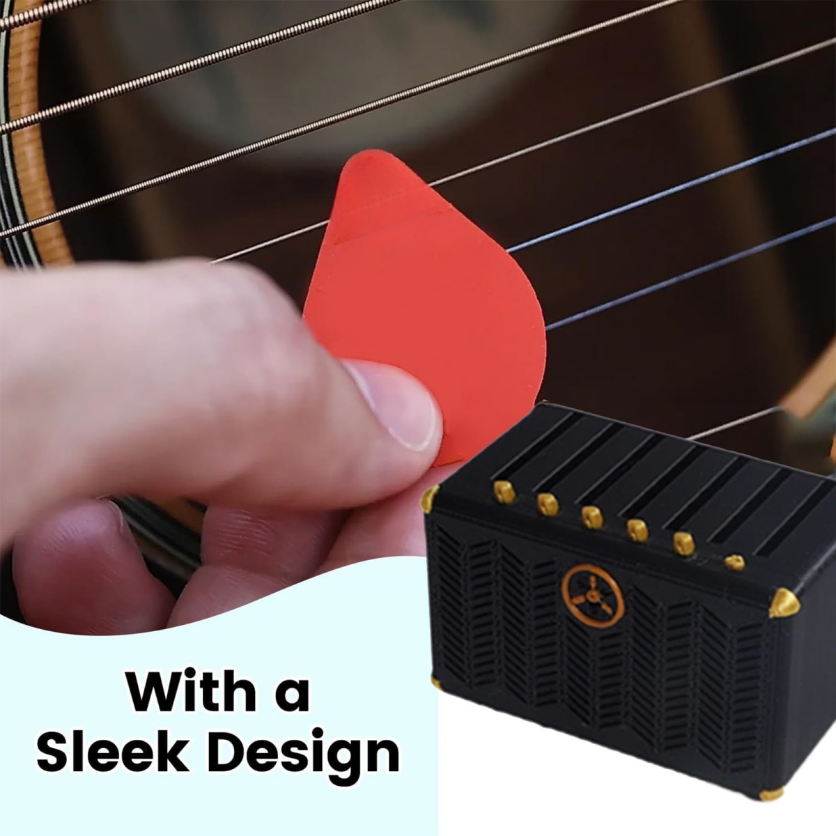 Soporte para púas de guitarra, - 3D Printing Guitar reseña y precio