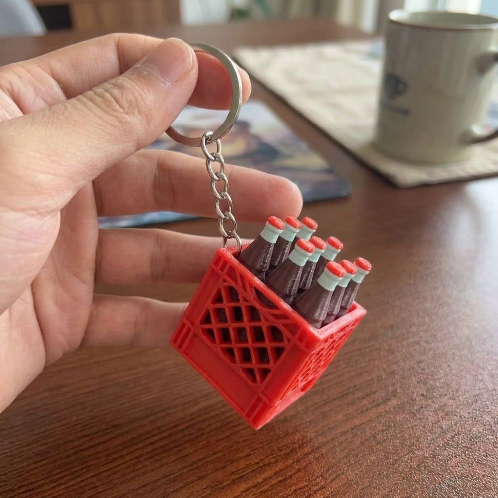 Llavero de plástico divertido  - 3D Printing Aluminium reseña y precio